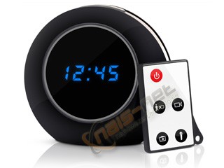 Zegar LCD V8 szpiegowska ukryta mini kamera detekcja ruchu