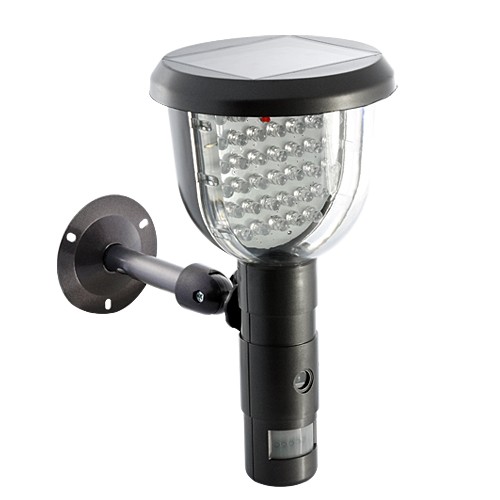 Mini kamera szpiegowska ukryta w lampie LED z czujnikiem PIR