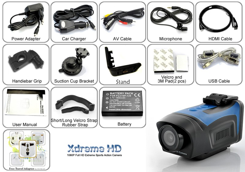 Kamera sportowa Extreme Full HD