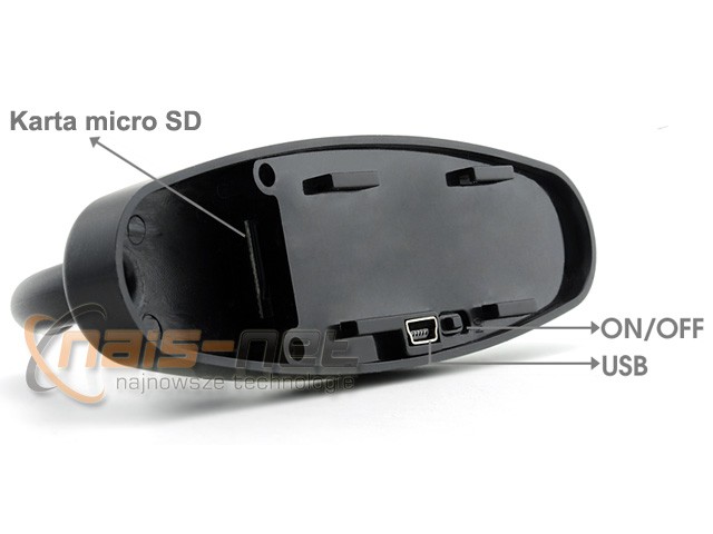 Kamera szpiegowska w wieszaku