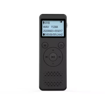 Dyktafon cyfrowy DC-81 wyświetlacz LCD, detekcja dźwięku