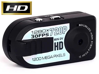 Aparat 12 Mpx mini kamera szpiegowska HD detekcja ruchu