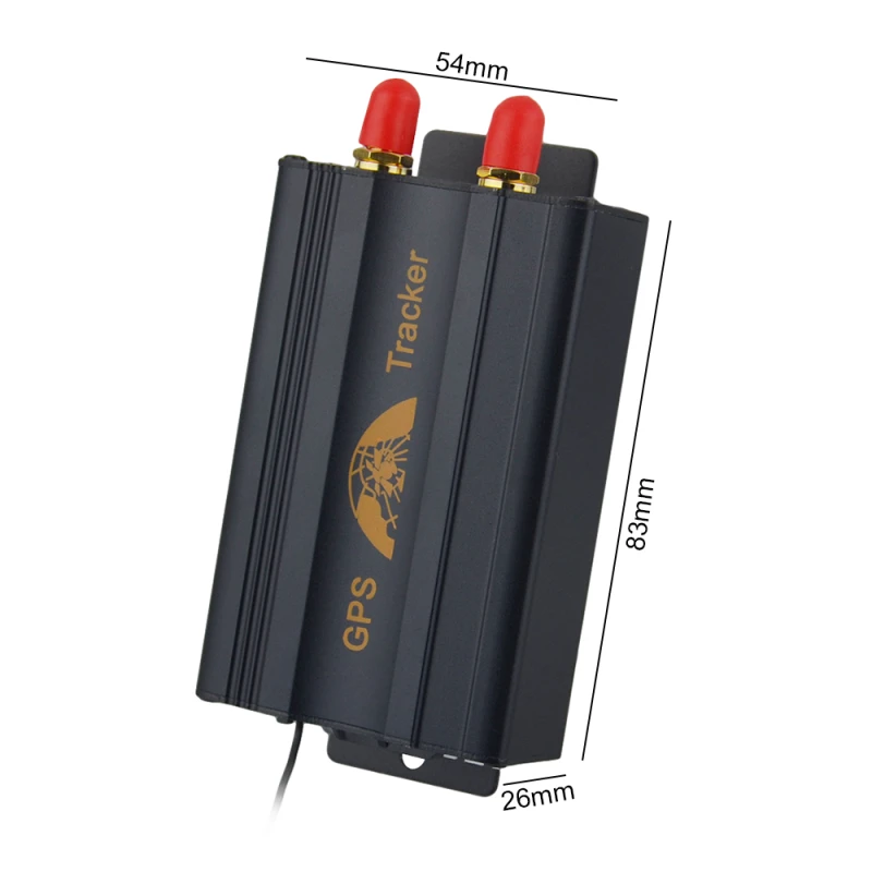 Lokalizator GPS Tracker 103B wymiary