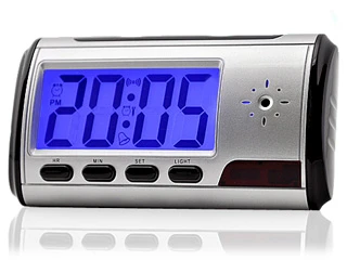 Zegar szpiegowski LCD ukryta mini kamera (detekcja ruchu)
