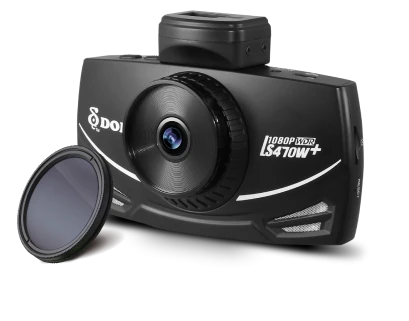 Kamera samochodowa DOD LS470W+ z filtrem polaryzacyjnym