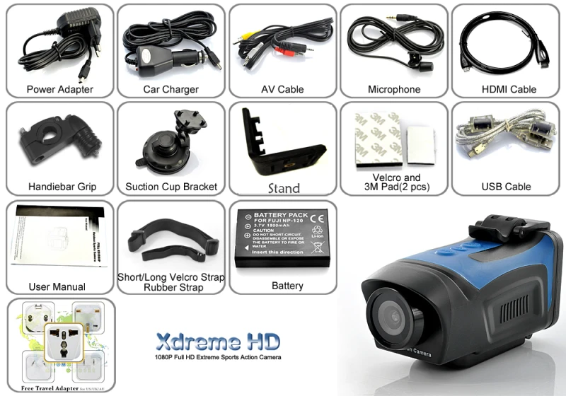 Kamera sportowa Extreme Full HD