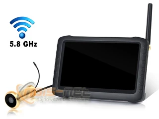 Wizjer do drzwi bezprzewodowa kamera cyfrowa ekran 5.0 LCD detekcja ruchu