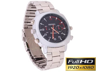 Zegarek szpiegowski Farreli Silver mini kamera Full HD
